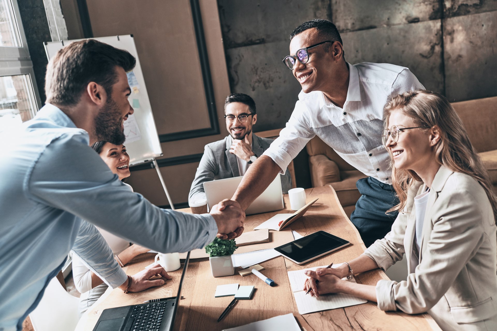 Zusammenarbeit im Team von piformance